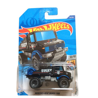 2020 Hot Wheels Treasure Hunts Mercedes-Benz Unimog 1300 ลูกไฟเงิน