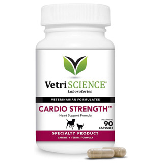 VetriScience Cardio Strength 90 เม็ด บำรุงหัวใจสำหรับ สุนัขและแมว