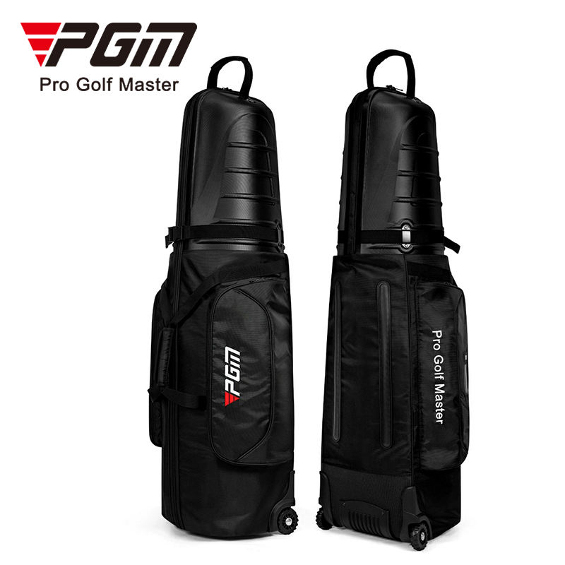 ถุงคลุมถุงกอล์ฟขึ้นเครื่องบิน กันกระแทกแบบหัวแข็ง PGM Golf hard case travel bag with wheels HKB014