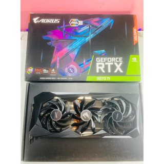 ขายการ์ดจอมือสอง GIGABYTE AORUS GEFORCE RTX 3070 TI MASTER  8GB GDDR6X