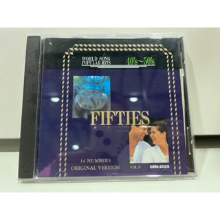 1   CD  MUSIC  ซีดีเพลง  40s-50s FIFTIES VOL.5      (C11J24)