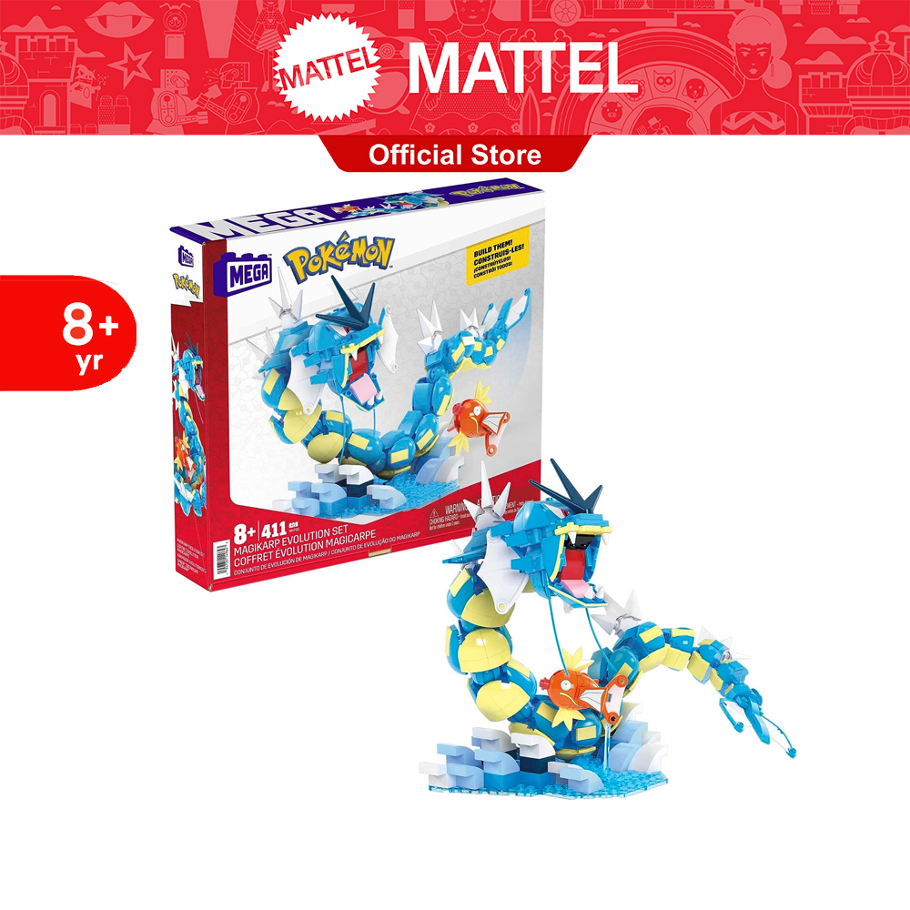 MEGA Pokémon Magikarp Evolution Set แมทเทล ชุดต่อเมก้าโปเกมอน เมจิคาร์ป ร่างอีโว HNT95