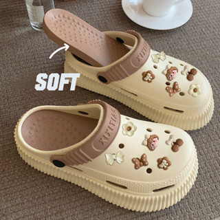 LHfashion งานดี รองเท้า แฟชั่น ญ รองเท้าหัวโต คุมโทนสุดๆๆเหม…