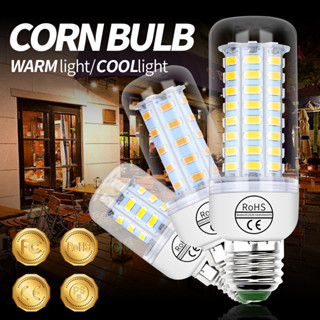 หลอดไฟ LED Corn Light E27 หลอดประหยัดไฟ E14 B22 ห้องนั่งเล่นในบ้าน