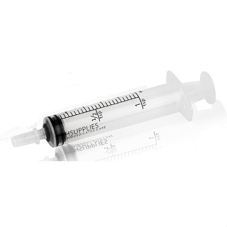 ไซริงค์ป้อนอาหาร 5ml BH Supplies Syringe With Cap Oral Dispenser, Luer Slip Tip, FDA Approved แบบมีฝาครอบ