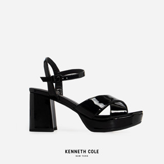 KENNETH COLE รองเท้าส้นสูงผู้หญิง รุ่น REEVA PLATFORM สีดำ ( HEL - RL22REE07-001 )