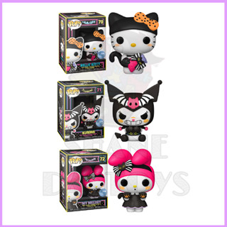 {PRE-ORDER} Funko Pop! SANRIO : Hello Kitty Halloween Blacklight Exclusive, My Melody, Kuromi