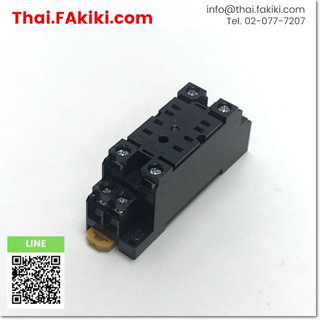 มือสองพร้อมส่ง, (C)Used, PYFZ-08-E Socket Relay, ซ็อกเก็ตรีเลย์ สเปค 8pins, OMRON (66-008-195)