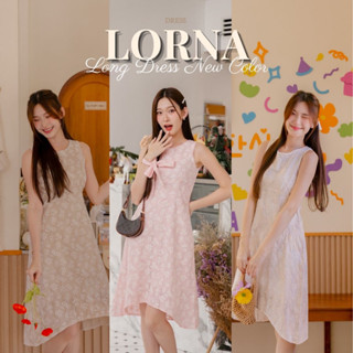 New Color LABELLE รุ่น Lorna Long Dress เดรสยาว ผ้าลายปริ้นส์