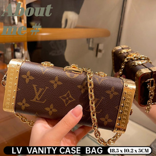 หลุยส์วิตตอง Louis Vuitton VANITY CASE กระเป๋าถือขนาดเล็ก Mini Size Womens Chain Bag