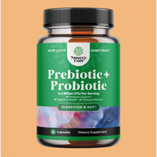 Natures Craft Prebiotic + Probiotic 60 Capsules