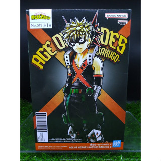 (ของแท้) บาคุโก คัตสึกิ มายฮีโร่ อคาเดเมีย Katsuki Bakugo - My Hero Academia Age of Heroes No.019