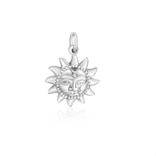 sun face silver pendant/จี้เงินหน้าดวงอาทิตย์