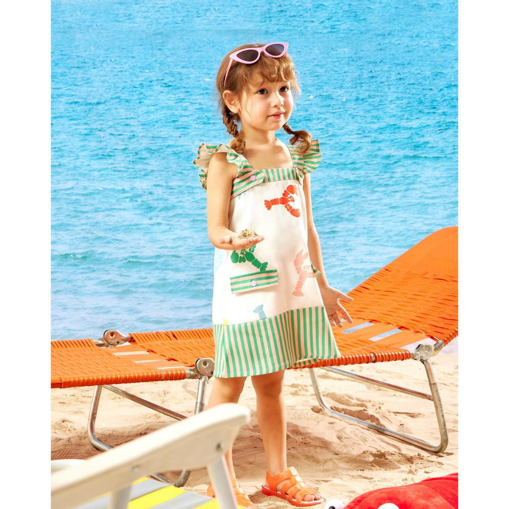 Littlemojo White Lobster Dress