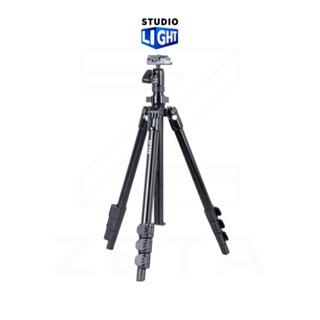 Kingjoy SF046 4 sections foldable flip lock camera photo Tripod ขาตั้งกล้อง ขาตั้งกล้องถ่ายรูป ถอดใช้เป็น ไม้เซลฟี่ ได้