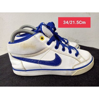 Size 34 ยาว 21.5 Cm  รองเท้ามือสอง  ผู้หญิง เท้าเล็ก  หนัง แฟชั่น ลำลอง ทำงาน