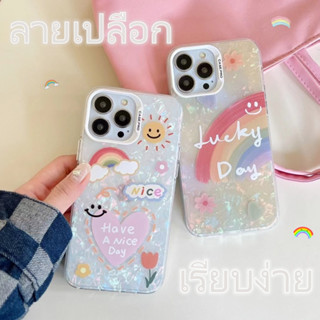 ✨NEW✨เคสไอโฟน 14 Pro Max 13 12 11 เคส for iPhone 13 เรียบง่าย Ins พกง่ายๆ การป้องกันการตก Case