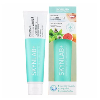 Skynlab Premium Fresh Smile Toothpaste สกินแล็บ ยาสีฟันพรีเมี่ยมเฟรชสไมล์ 160 กรัม 53461