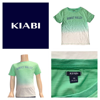 KIABI เสื้อยืดคอกลมเด็กผู้ชาย Sunset valley🍀 เสื้อยืดเด็ก เสื้อยืดคอกลม