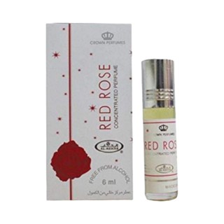 น้ำหอมอาหรับ red rose by al rehab perfume roll on 6 ml