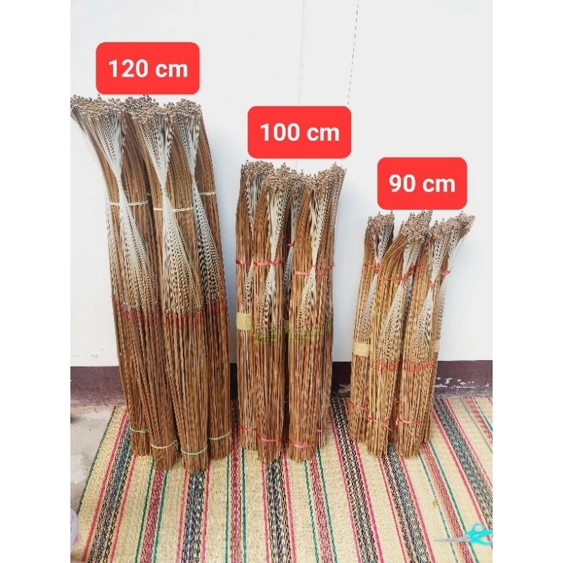เบ็ดปักคันนาไม้ไผ่ พร้อมใช้งาน ชุด ยาว 90,100 cm