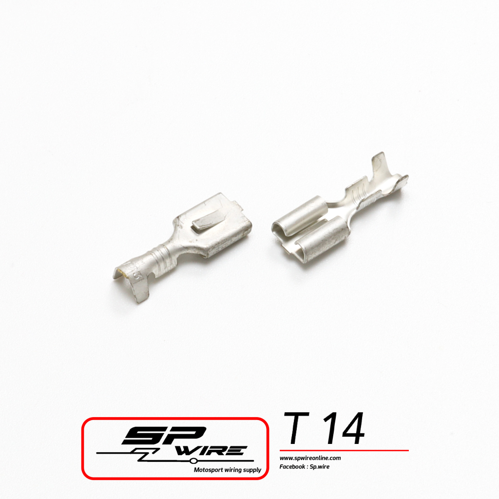 T14A #CHINA TERMINAL 20-14 AWG-Spwire motorsportwiring (ราคาต่อตัว)