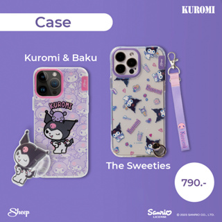 [My Melody and Kuromi Limited Collection ] เคสสำหรับไอโฟนแถมฟรี Griptok หรือ Strap สายห้อย สำหรับiphone ทุกรุ่น กันรอย