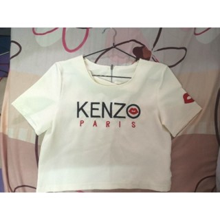 เสื้อ crop ปัก KENZO 🍎size S