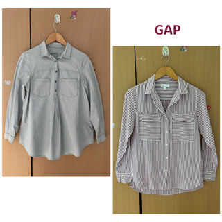 เสื้อผู้หญิงแบรนด์ GAP แท้💯%มือ2รายละเอียดเพิ่มเติมด้านล่างค่ะ