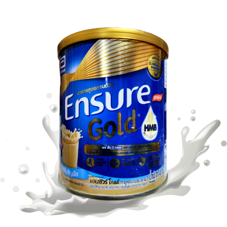 [สูตรใหม่] Ensure Gold เอนชัวร์ โกลด์ ธัญพืช 400g Ensure Gold Wheat 400g x1 อาหารเสริมสูตรครบถ้วน