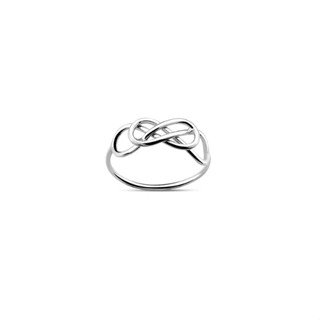 Sterling Silver Infinity Knot Ring/แหวนปมอินฟินิตี้เงินสเตอร์ลิง