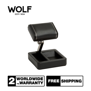 ขาตั้งนาฬิกา WOLF1834 รุ่น BRITISH RACING SINGLE TRAVEL WATCH STAND (BLACK)