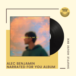 (จัดส่งฟรี) Alec Benjamin Narrated For You Vinyl แผ่นเสียง/แผ่นไวนิล/แผ่นใหม่ซีล