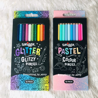 สีไม้ มีกลิ่นหอม กล่องละ 12 สี Smiggle Scented Colour Pencil Pack X12 🇦🇺