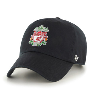 47 Brand หมวกแก๊ป รุ่น OFFCIAL LOGO LIVERPOOL FC ’47 CLEAN UP BLACK