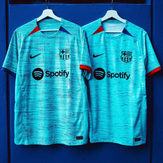 เสื้อฟุตบอล FC Barcelona 3rd Kit 23/24 เกรด Player &amp; Replica ของแท้