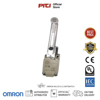 Omron WLCA12-2 Limit Switch ก้านติดหัวลูกล้อปรับความยาวได้ ,ก้านเคลื่อนที่ได้ 90 องศา