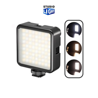 Ulanzi Vijim VL81 ไฟ LED  ไฟติดหัวกล้อง สําหรับกล้องวิดีโอสมาร์ทโฟนและกล้อง ขนาดกะทัดรัด