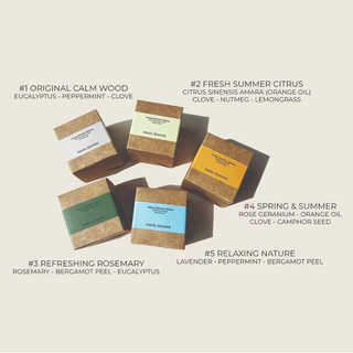 POCKET SIZE AROMA (4 GRAMS) สมุนไพรหอมธรรมชาติและนํ้ามันหอมระเหยบริสุทธิ์ ปราศจากนํ้าหอม
