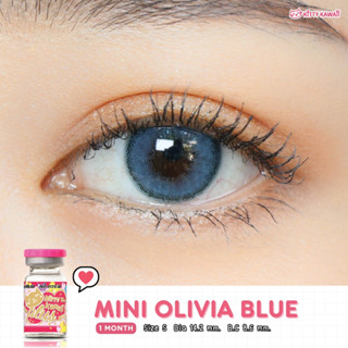 คอนแทคเลนส์ Kitty kawaii รุ่น Mini Olivia  Blue (สีฟ้า)