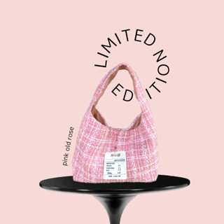 Wyllabrand กระเป๋าผ้า Mini Croissant Pink Old Rose