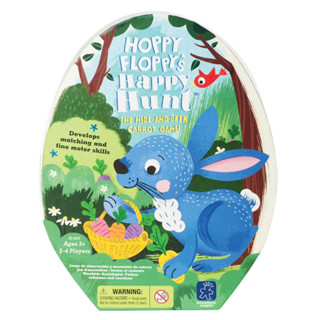 เกมกระต่ายน้อยตามล่าหาแครอท Educational Insights Hoppy Floppys Happy Hunt Matching Preschool Board Game for Toddlers🇺🇸💯