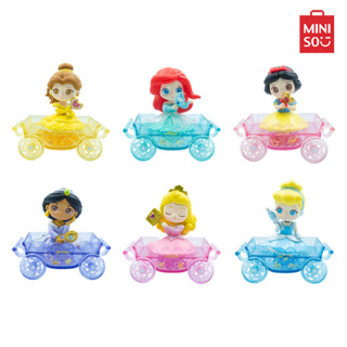 Miniso กล่องฟิกเกอร์โมเดล Disney Princess Collection Jeweled Float Theme
