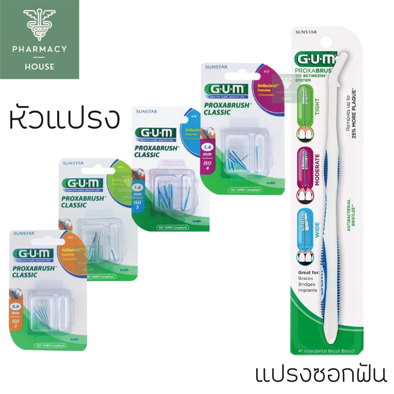 GUM Proxabrush แปรงซอกฟัน