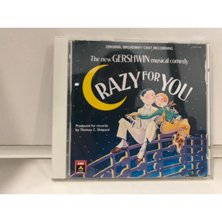 1 CD MUSIC  ซีดีเพลงสากล    The new GERSHWIN musical comedy "CRAZY FOR YOU"    (C14J46)