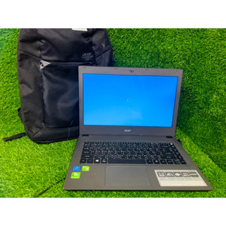 Notebook โน๊ตบุ๊ค Acer Aspire E5-432G(N3700/4GB/500GB/VGA 920M 2GB)+Adapter+กระเป๋า 💢 Dead Pixel 1 จุด