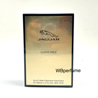 น้ำหอมแท้100% น้ำหอม Jaguar Classic Gold EDT for men 100 ml