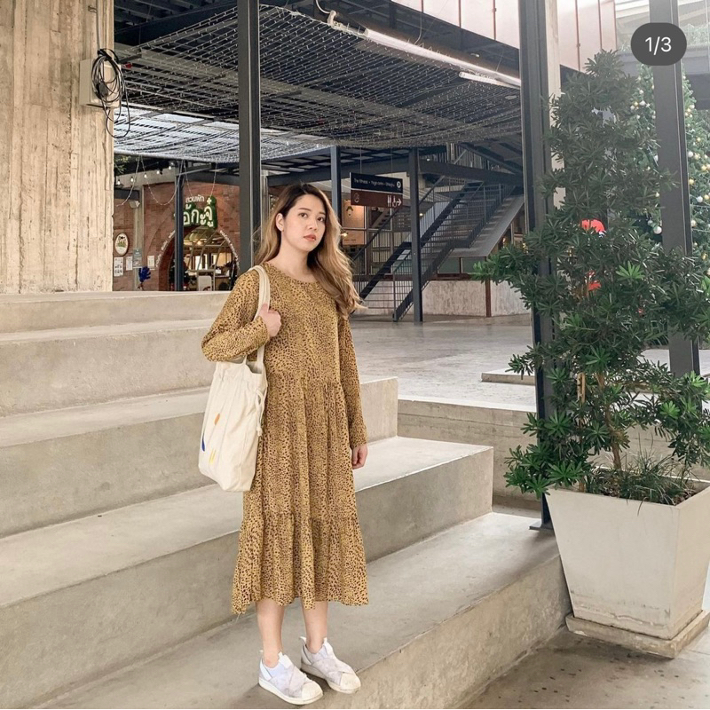 Hofstore Tiny violet dress