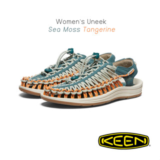 [ลิขสิทธิ์แท้] KEEN Womens UNEEK (SEA MOSS/TANGERINE) รองเท้า คีน แท้ รุ่นฮิต ผู้หญิง