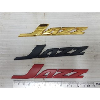 logo jazz งานเหล็ก ขนาด14.5cm